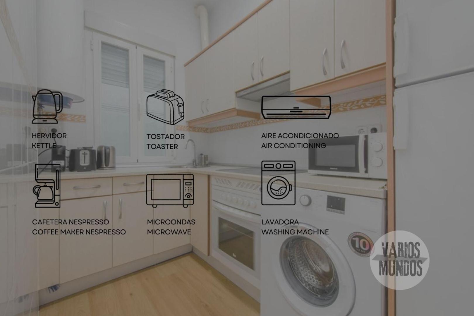Acogedor Apt Para 5Pax En El Corazon De Chamberi Madrid Bagian luar foto